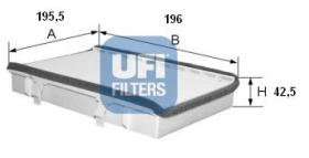 Ufi 5307100 - FILTRO AIRE HABITACULO