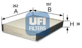 Ufi 5307700 - FILTRO AIRE HABITACULO