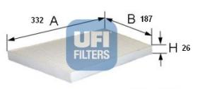 Ufi 5309400 - FILTRO AIRE HABITACULO