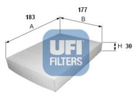 Ufi 5310900 - FILTRO AIRE HABITACULO
