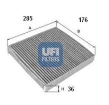 Ufi 5411100 - FILTRO AIRE HAB.CARB.ACT.