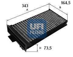  5412500 - FILTRO AIRE HAB.CARB.ACT.