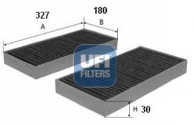 Ufi 5412700 - FILTRO AIRE HAB.CARB.ACT.