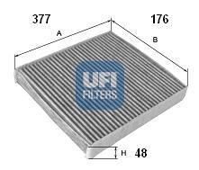 Ufi 5416000 - FILTRO CARBON CITROEN,FIAT,PEUGEOT