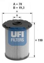 Ufi 2669600 - FILTRO GASOIL