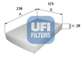 Ufi 5314900 - FILTRO HABITACULO