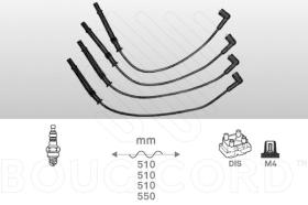 Bougicord 8114 - JUEGO DE CABLES