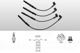 Bougicord 8115 - JUEGO DE CABLES