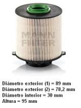  PU9001X - [**]FILTRO COMBUSTIBLE