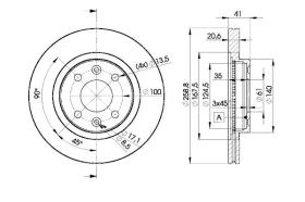 Icer 78BD35502 - DISCOS DE FRENO DELANTEROS