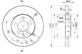 Icer 78BD56022 - DISCOS DE FRENO DELANTEROS