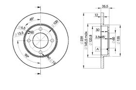 Icer 78BD33002 - DISCOS DE FRENO DELANTEROS