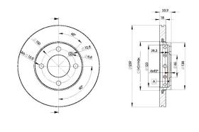 Icer 78BD53032 - DISCOS DE FRENO DELANTEROS