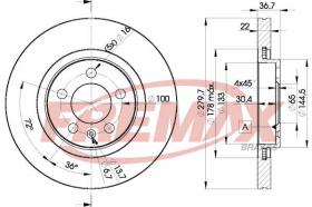 Icer 78BD56032 - DISCOS DE FRENO DELANTEROS