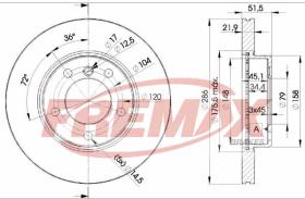 Icer 78BD06742 - DISCOS DE FRENO DELANTEROS