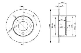 Icer 78BD40102 - DISCOS DE FRENO