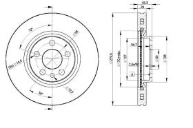 Icer 78BD46202 - DISCOS DE FRENO DELANTEROS