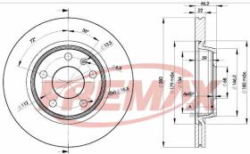 Icer 78BD53012 - DISCOS DE FRENO DELANTEROS