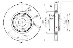 Icer 78BD22352 - DISCOS DE FRENO DELANTEROS