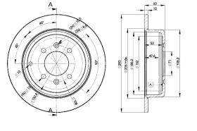 Icer 78BD42502 - DISCOS DE FRENO TRASEROS