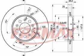 Icer 78BD56042 - DISCOS DE FRENO DELANTEROS