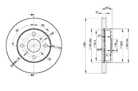 Icer 78BD20202 - DISCOS DE FRENO