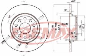 Icer 78BD56192 - DISCOS DE FRENO TRASEROS