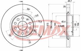 Icer 78BD56182 - DISCOS DE FRENO DELANTEROS