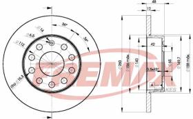 Icer 78BD53102 - DISCOS DE FRENO TRASEROS