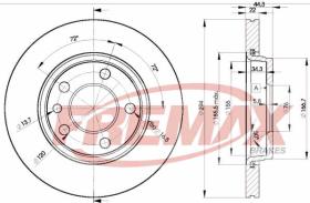 Icer 78BD30212 - DISCOS DE FRENO TRASEROS