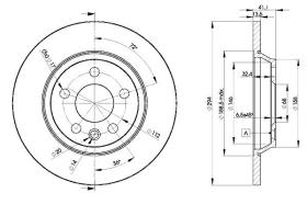 Icer 78BD56092 - DISCOS DE FRENO TRASEROS