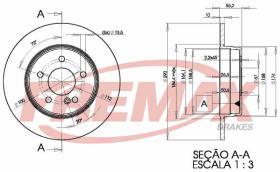 Icer 78BD34122 - DISCOS DE FRENO TRASEROS