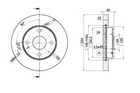 Icer 78BD32552 - DISCOS DE FRENO DELANTEROS