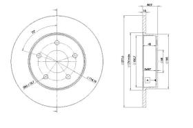 Icer 78BD41012 - DISCOS DE FRENO TRASEROS