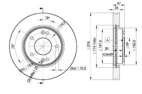 Icer 78BD32902 - DISCOS DE FRENO