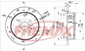 Icer 78BD22512 - DISCOS DE FRENO TRASEROS