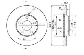 Icer 78BD53062 - DISCOS DE FRENO DELANTEROS