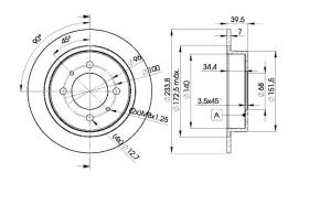 Icer 78BD58032 - DISCOS DE FRENO