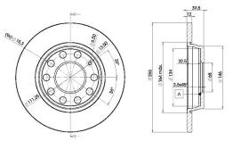 Icer 78BD53092 - DISCOS DE FRENO TRASEROS