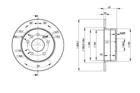 Icer 78BD91012 - DISCOS DE FRENO TRASEROS