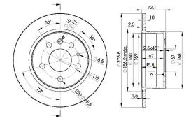 Icer 78BD55001 - DISCOS DE FRENO TRASEROS