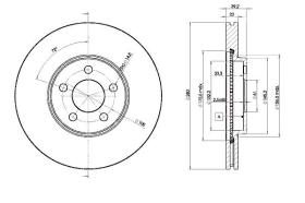 Icer 78BD53002 - DISCOS DE FRENO DELANTEROS