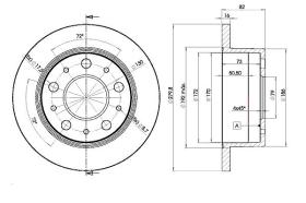 Icer 78BD46961 - DISCOS DE FRENO TRASEROS