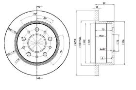 Icer 78BD38061 - DISCOS DE FRENO TRASEROS