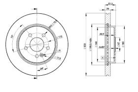 Icer 78BD42102 - DISCOS DE FRENO DELANTEROS