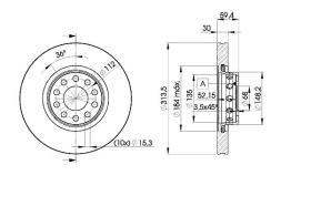 Icer 78BD80152 - DISCOS DE FRENO