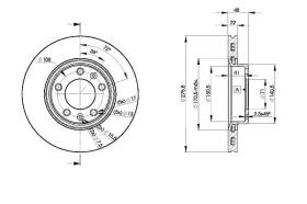 Icer 78BD73222 - DISCOS DE FRENO