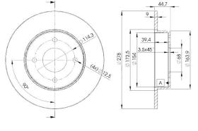 Icer 78BD20832 - DISCOS DE FRENO TRASEROS