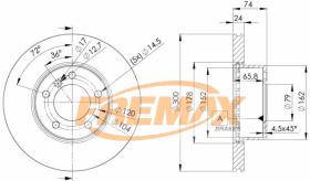 Icer 78BD34052 - DISCOS DE FRENO DELANTEROS