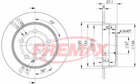 Icer 78BD01192 - DISCOS DE FRENO TRASEROS